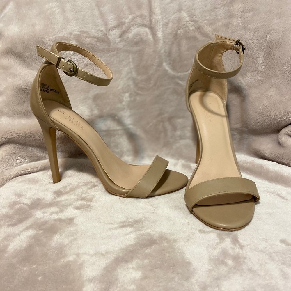 Ankle strap heels